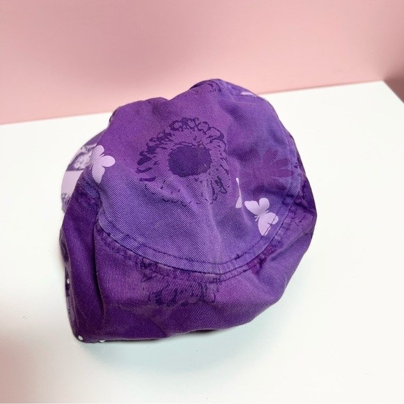 Vintage y2k 2000s mcbling purple Hannah Montana rhinestone hat - Picture 4 of 8